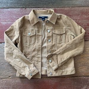 Camel Corduroy Gap Jacket / Trucker / Women’s Small / Great Condition / Tan